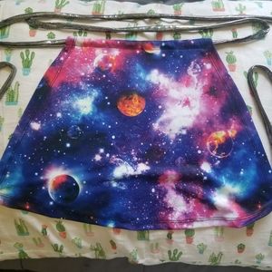 Galaxy Crop Top